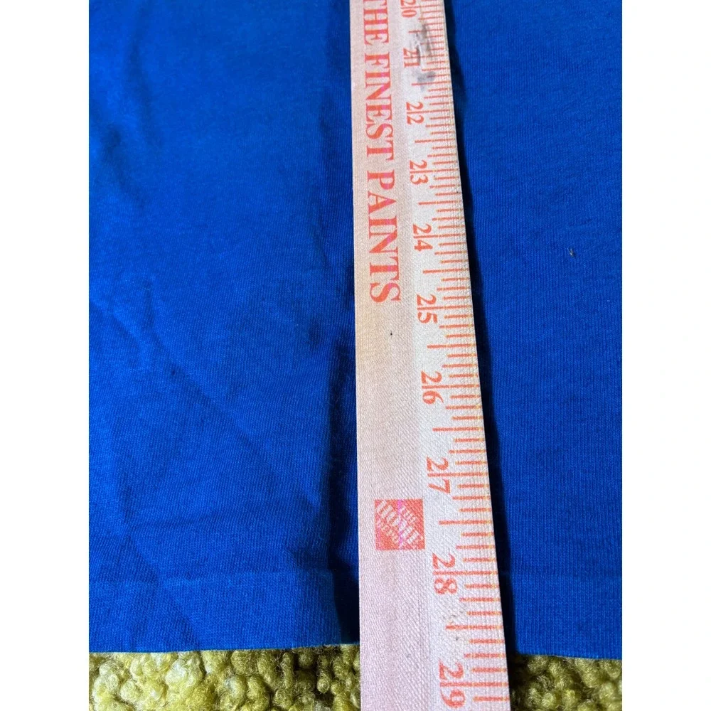Vintage I Can Too Sport Manhattan Beach Volleyball‎ T-Shirt Teal Single Stitch L